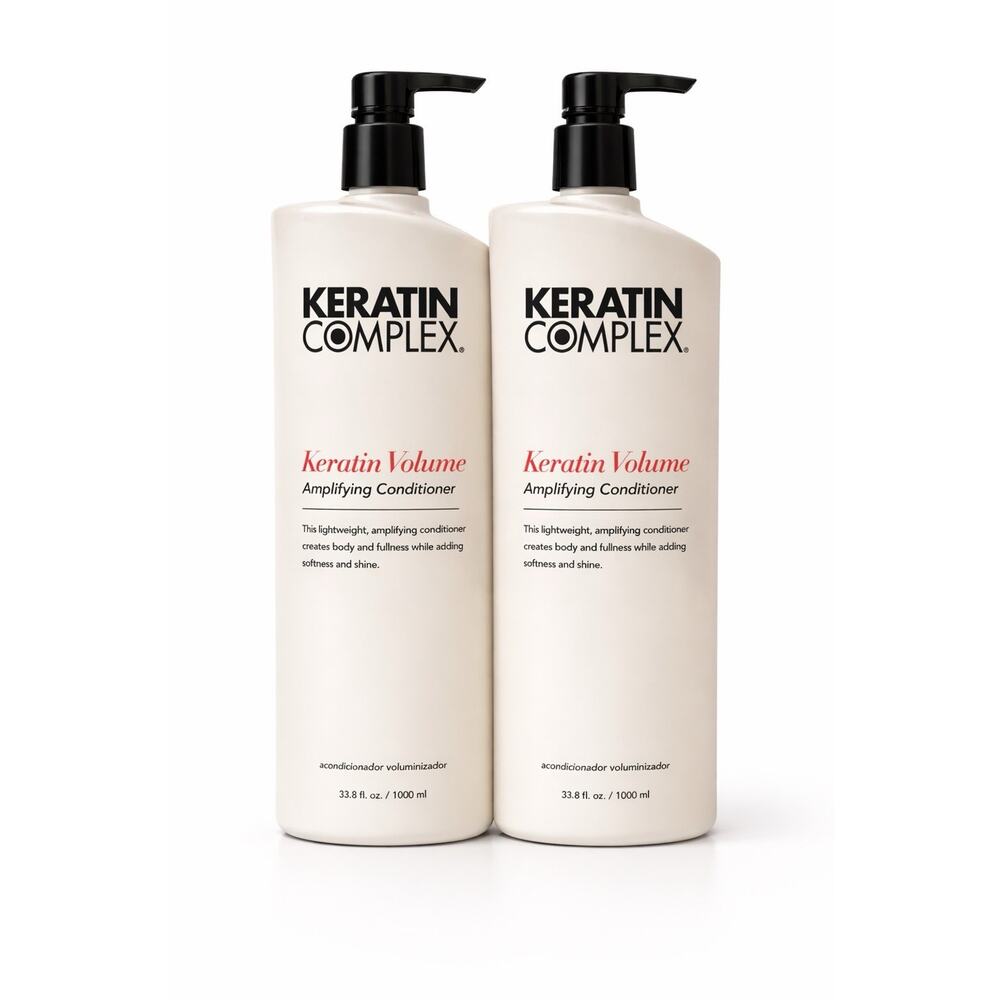 Keratin Complex Keratin Volume Amplifying Conditioner 33.8oz x2 NEW NOT SEALED